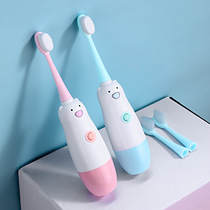 Childrens electric toothbrush soft ultrafine 1-2-3-5-6-12 one-and-a-half-year-old 4 or more infants and young children deciduous teeth baby New