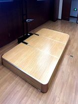 Can be customized semi-circular T-stage movable small stage performance booth steel wood classroom podium eloquence class lecture table