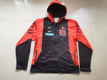 Red Bull KTM racing suit mens fleece long sleeve hooded jacket