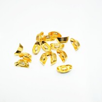 Small silver ingobo gold ingobo with alloy gold ingot Feng Shui Yuanbao to attract wealth for the God of Wealth