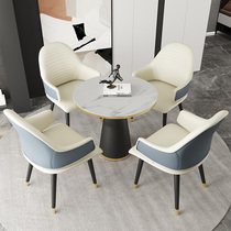 Negotiation table and chair combination Sales Department reception 4s shop reception table beauty shop Office rest area beverage shop small round table