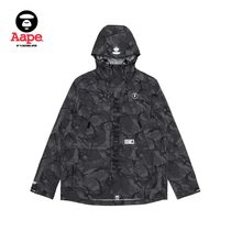 Aape Men Autumn and Winter Apes Emblem Letter Embroidery Multi-Color Camouflage Hooded Thin Jacket Jacket Jacket Jacket 7308XAD