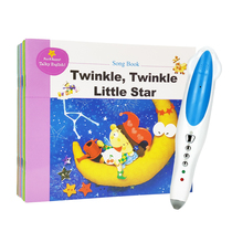 Little Darten Reading Pen Books 10 SONG BOOK Classic Childrens Songs Children English Enlightenment Songs Nursery Rhymes