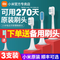 Xiaomi Electric Toothbrush Head Rice Home Sound Wave Electric Toothbrush T500 Replacement Brushed Head T300 Universal T100 Original Dress