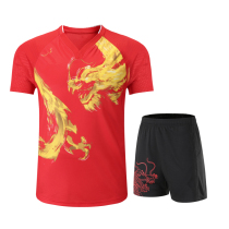 New Dragon Suit Kids Mens and Womens Suit Badminton Suit Table Tennis Suit Competition Training Suit Quick Dry Dragon Boat Suit