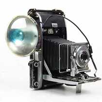 Polaroid Polaroid 110 leather cavity folding camera Organ camera 127mm 4 5 lens good function