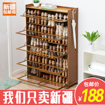 Xinjiang Goshoe Cabinet Shoe Rack Simple Doorway Home-looking Bedroom Dormitory Accommodation dust-proof Non-solid wood