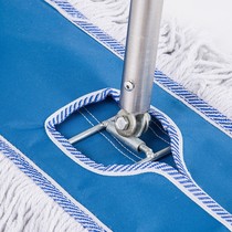 90cm large mop flat mop hotel mop PA 110 long dust push 60 rows of mop flat tray wide flat mop 40 brackets