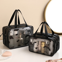 Cosmetic Bag large capacity portable super large waterproof 2021 new premium dry and wet separation cosmetics storage wash bag