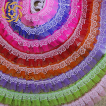 20 m 2 5cm325-1 gauze lace skirt clothing accessories confused doll DIY material skirt