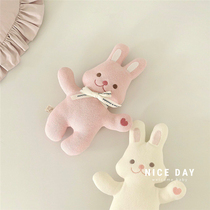 South Korea Ins Baby appeasement doll cute plush toy baby with entrance to sleep Divine Instrumental Rabbit Cloth Doll