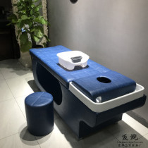 Head therapy Thai shampoo bed hair salon dedicated flat net Red Barber shop hairdressing bed full lying salon simple salon