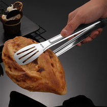 Clip kitchen food clip Stainless steel steak clip barbecue clip Side dish food clip Bread clip barbecue kitchen anti-scalding