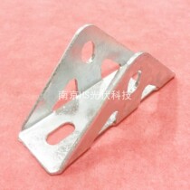 C- shaped steel triangular connector hot-dip galvanized universal angle photovoltaic bracket steering connector solar bracket accessories