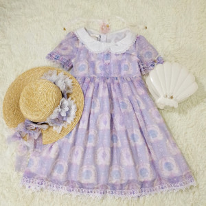 # Summer day seashells#LOLITA# OP Dress Summer shells remaining balance8. 15 arrive  bhiner lolita fashion