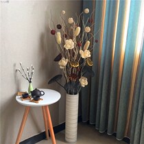 Hotel Hall with flower dragon Willow scented Willow dry branches natural branches decoration living room floor porch partition window dry