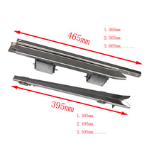Disai DSI baler accessories right Guide belt slot (2B-1100) left Guide belt slot (2B-1200)