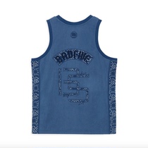 Li Ning anti-Wu BADFIVE less in Sichuan blue print series mens loose competition coat AVSR089-1