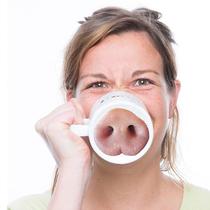 Nose Piggy Mug to blame Pig Nose Cup Creative Misogyny Pig Nose Ceramic Coffee Cup Mark Cup With Hand Cup