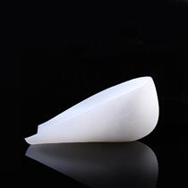 Invisible silicone inner heightening insole half-yard cushion comfortable for men and women universal rear heel heightening cushion elastic soft insole