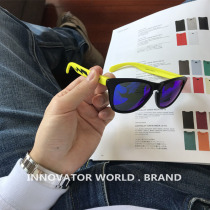 Western Mountain Cher joint sunglasses retro lovers street polarized sports ink mirror tide male and female non-DESCENDANT