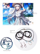 Natsu fgo Empress Cos earrings necklace bracelet Anastasia initially swimsuit earbuds accessories