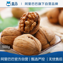 Box horse Xinjiang specialty thin-skinned large walnuts 500g fresh thin-shell first-class paper-skinned large walnuts new goods