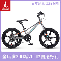 Phoenix childrens mountain bike 20 inch variable speed magnesium alloy male and female children middle school children primary school students bicycle youth car