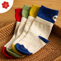 Soyo She Liang Kung Boy and Girl Girl with a little socks in socks and soft sweating childrens socks
