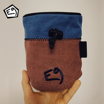 E9 Yijiu Aglio-C Climbing Magnesium Powder Bag Cotton Retro Fashion Color Matching Comfortable Hand S22