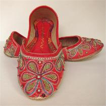 Xinjiang specialty Pakistani handmade all-cowhide womens shoes Nepal ethnic style embroidered shoes fashion flat shoes