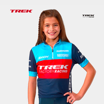TREK Tricke mountain cross country car fan version Santini children teenagers quick dry and breathable short sleeve riding suit