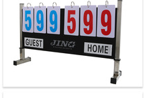 New Whale stainless steel basketball football game six-digit scoreboard table tennis badminton flip card