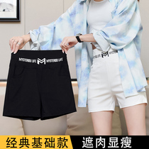 Black hit bottom shorts women Summer slim fit 2022 new extras High waist display slim fit slim fit tight fit