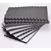 Flame retardant self-adhesive wave peak cotton sewer sound-absorbing Pearl cotton drain pipe Silent King bathroom bag pipe soundproof Cotton