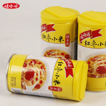 Wahaha red date millet eight treasure porridge 360g * 12 cans full box breakfast porridge nutrition millet porridge