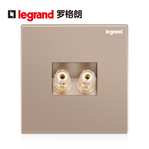 Rogrand switch socket one audio socket panel 86 karaoke sound speaker socket socket