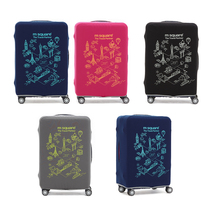 Msquare luggage case trolley case tourist dustproof wear-resistant high elastic waterproof suitcase protective cover