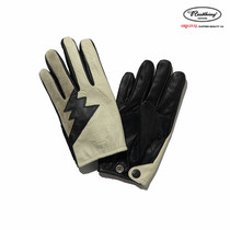 TDTF BY REALTHING COWSKIN RACING GLOVES retro motorcycle riding gloves leather