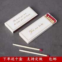 Matches Disposable matches Disposable Wildfires Picnic Outdoor Wildfires Art Matches Cigarette lighting Cigar Aromatherapy
