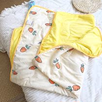 Childrens water washing cotton air conditioner is a kindergarten nap quilt can be washed baby spring and autumn thin quilt