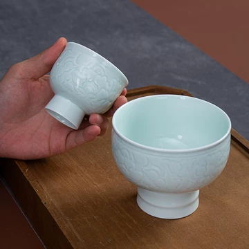 仿宋高足茶杯-仿宋高足茶杯促销价格、仿宋高足茶杯品牌- 淘宝
