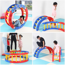  Sensory integration training equipment Household quarter-circle kindergarten childrens outdoor sports physical fitness vestibular balance toy