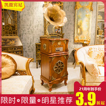 KASA．BENE CaesarBinney X17 Gramophone retro living room European audio Vinyl record player Home