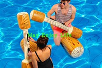 Inflatable water pair to touch a set of water entertainment play water toys fun game equipment water competition props