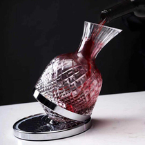 Shunfeng tumbler fast wine decanter gyro rotating crystal red wine dispenser business gift