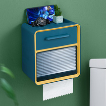 Toilet tissue box toilet paper box toilet paper roll box rack non-perforated shutters paper tube
