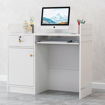 Cash register simple modern atmosphere front desk welcome desk service desk bar table table company front desk reception desk