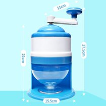 New Shaver Ice Machine Household Manual Ice Cracker Small Commercial Stall Hand Ice Powder Machine Mian Ice Skin Scrap Smoothie
