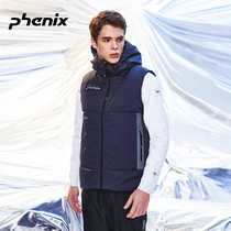 phenix Phoenix National Team series Waterproof warm down vest mens outer PCDM2VE02